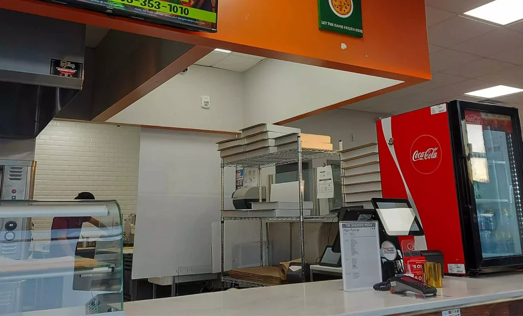 sequence pizza interior photo