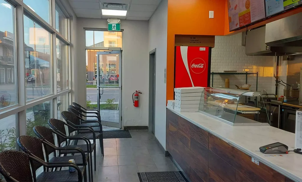 sequence pizza restaurant photos