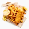 Haddock, Fries, and Tartar Sause